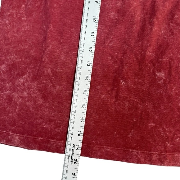 Lululemon Off Red Mottled Henley Racerback Tank Top Womens - Picture 2 of 6